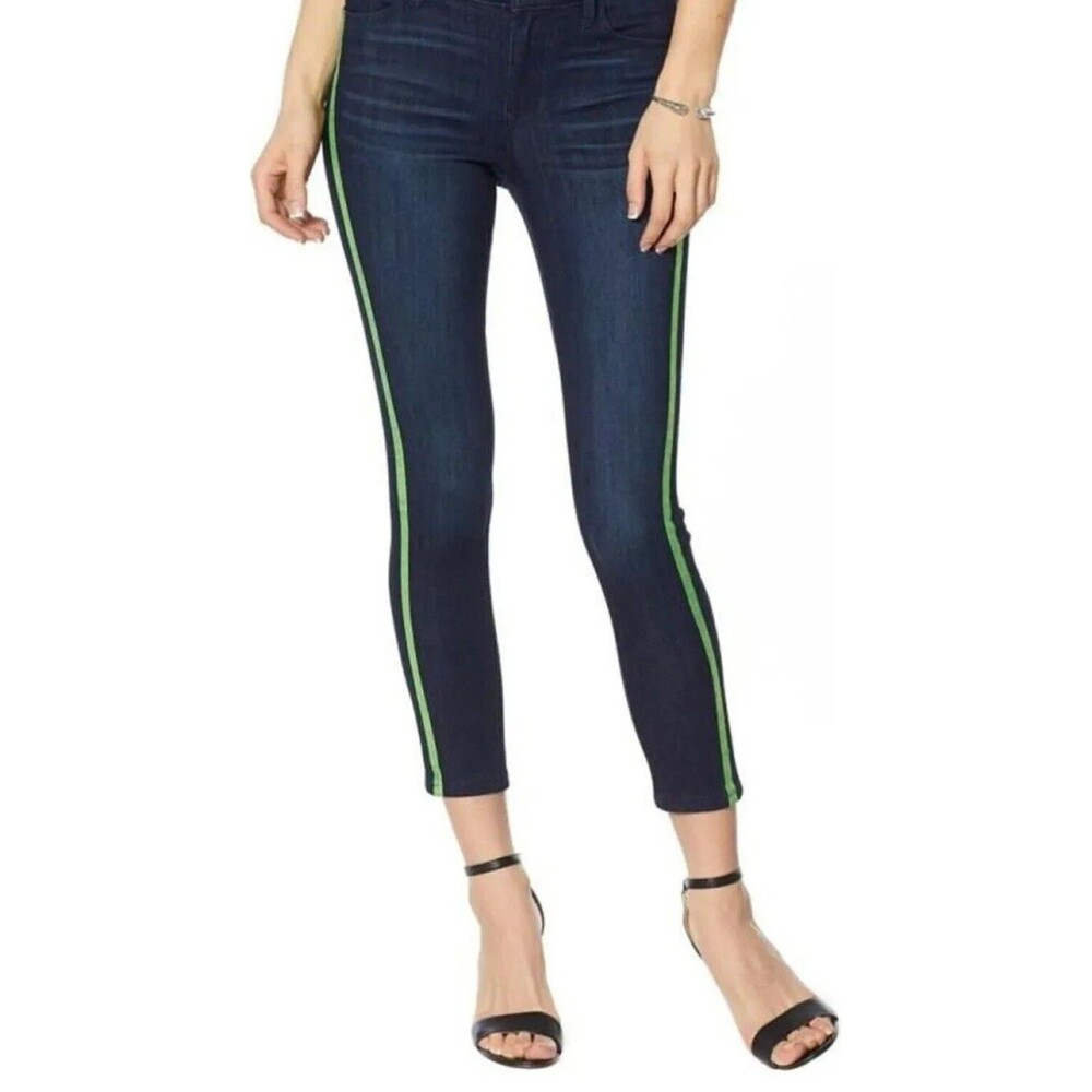 Skinnygirl Sarah Skinny Ankle Jeans in Injeanious Stretch Blue Sz. 25 / 0 NEW
